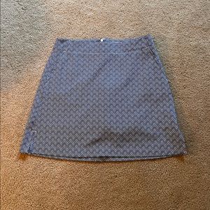 Lady Hagen - Women’s Navy & White Patterned Golf Skirt - 0
